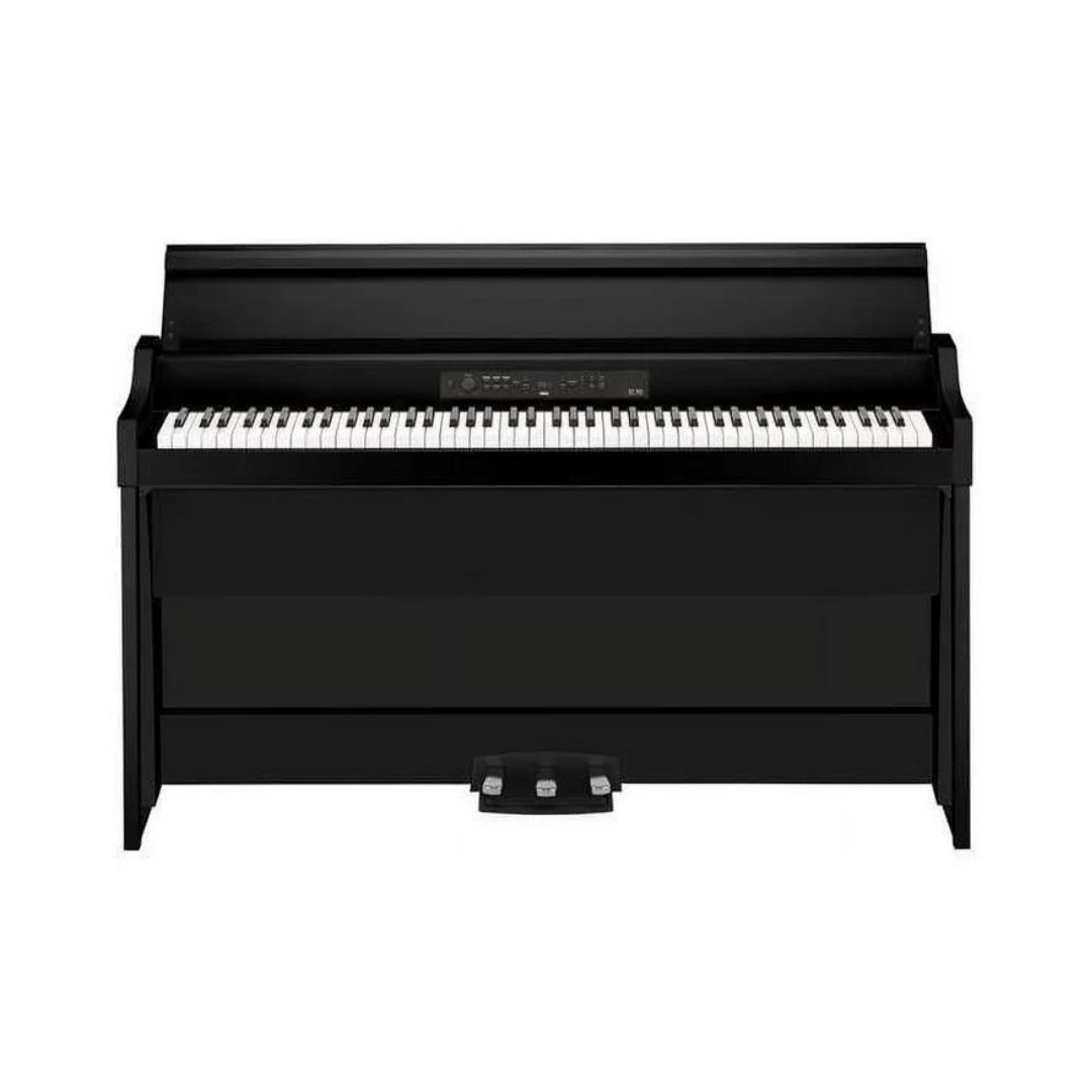 Korg G1 Air Digital Piano with FREE Keyboard Bench and Adapter - Black (G1AIR G-1)