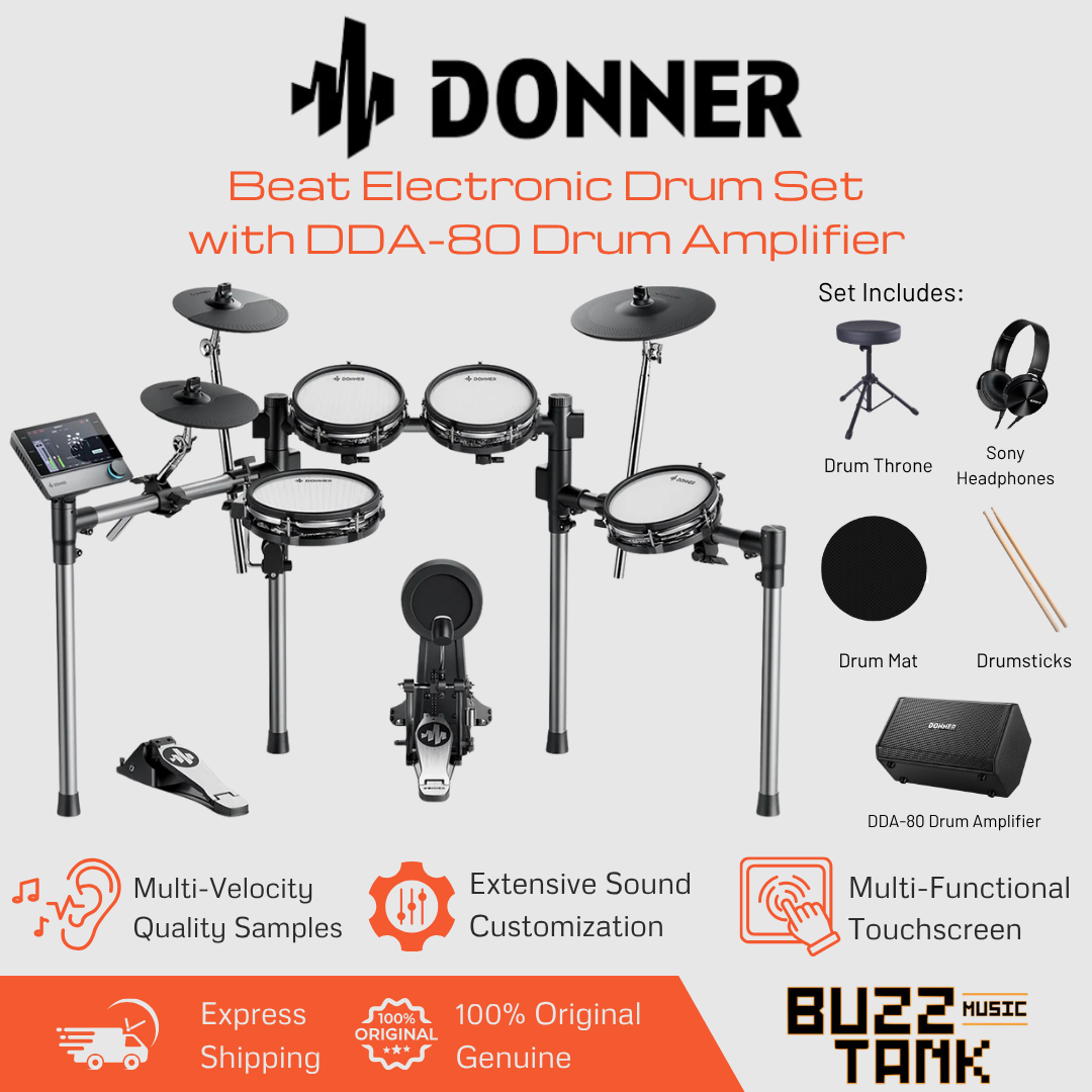 Donner BEAT Series Electronic Drums Set