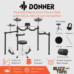 Donner Pocket Electronic Drum Set