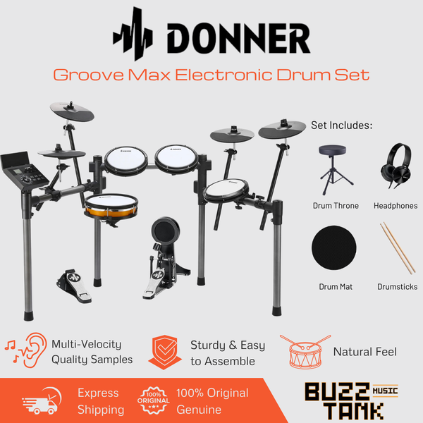 Donner GROOVE Series Electronic Drum Set