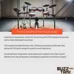 Donner GROOVE Series Electronic Drum Set