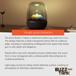 Harman Kardon Aura Studio 5 Bluetooth Speaker, Black
