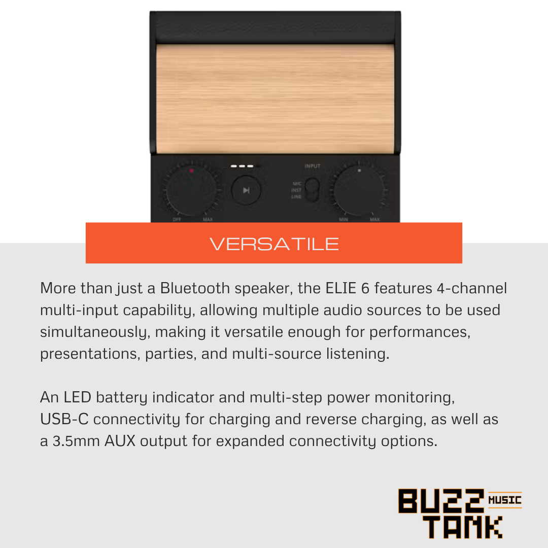 Fender ELIE 6 Bluetooth Speaker
