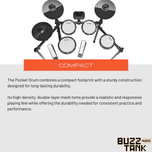 Donner Pocket Electronic Drum Set