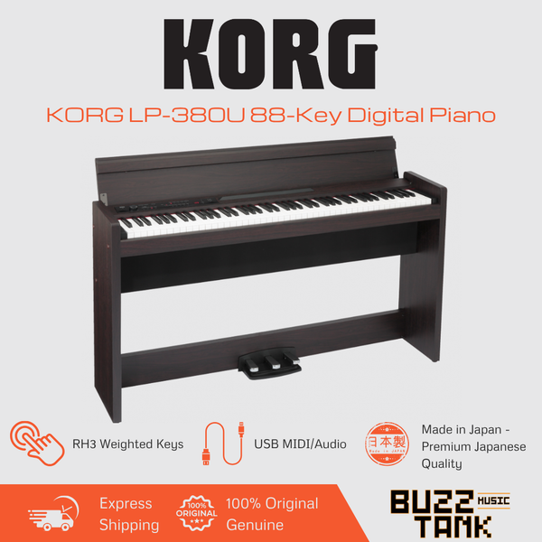 KORG LP-380U 88 Key Digital Piano (LP380U LP 380U)