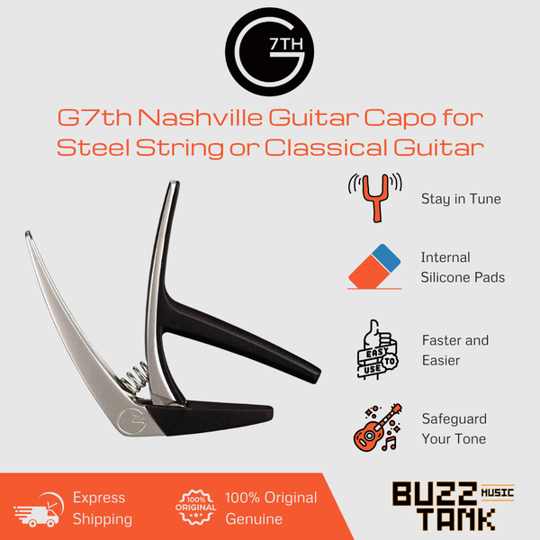 G7th G7 Nashville Guitar Capo - Steel string / Classical