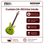 PRS SE Custom 24-08 Electric Guitar w/Bag, Eriza Verde