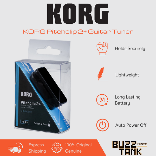 Korg Pitchclip 2+ Guitar Tuner