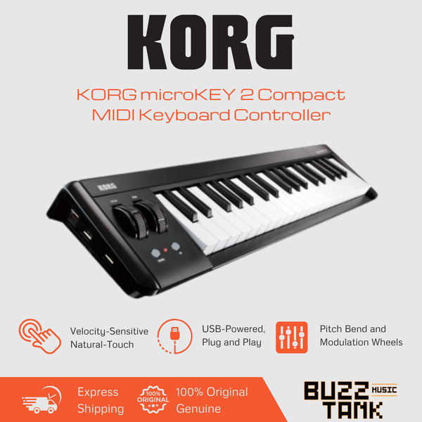 Korg microKEY 2 Compact MIDI Keyboard Controller