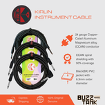Kirlin Cable IC-241 & IC-242 Instrument Cable - Black
