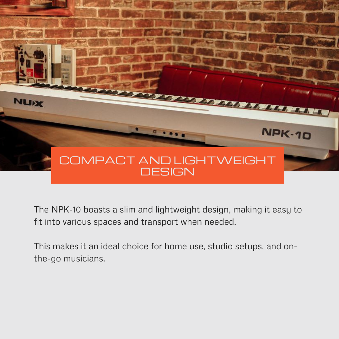 NUX NPK-10 88-Key Digital Piano