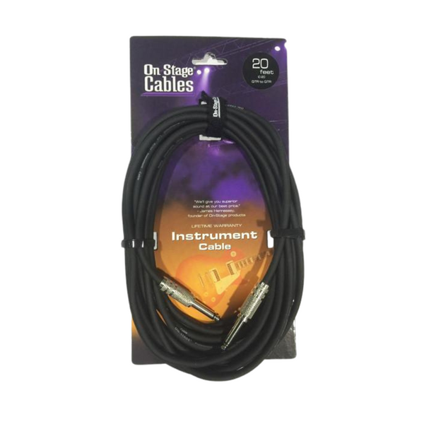On Stage IC-10 Instrument Cable 10ft