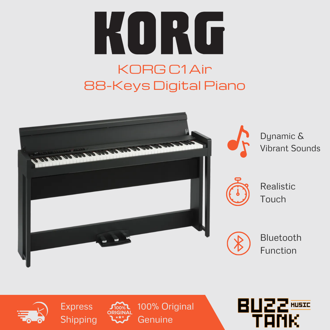 KORG C1 Air (Made in Japan) - 88-Keys Digital Piano (C-1 Air)