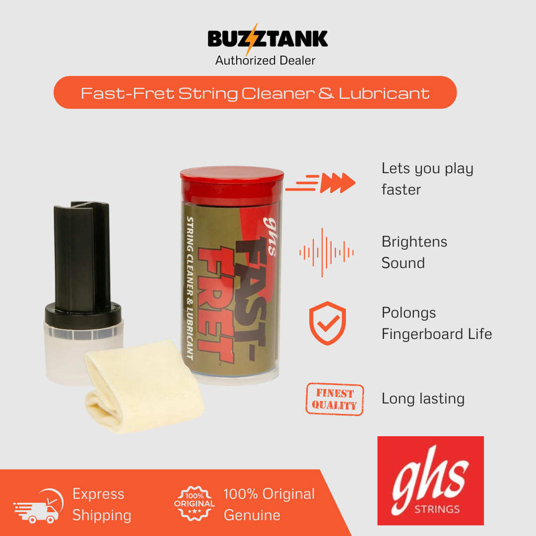 GHS A87 Strings Fast-Fret Fast Fret String Cleaner and Lubricant