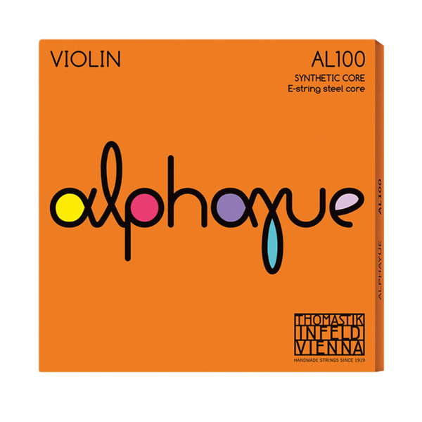 Thomastik Infeld Vienna AL100 Alphayue 4/4 Full Size Violin String Set (AL 100)
