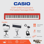 Casio CDP-S160 88-Key Digital Piano - Black or Red , Portable/Full Set/EDU Set