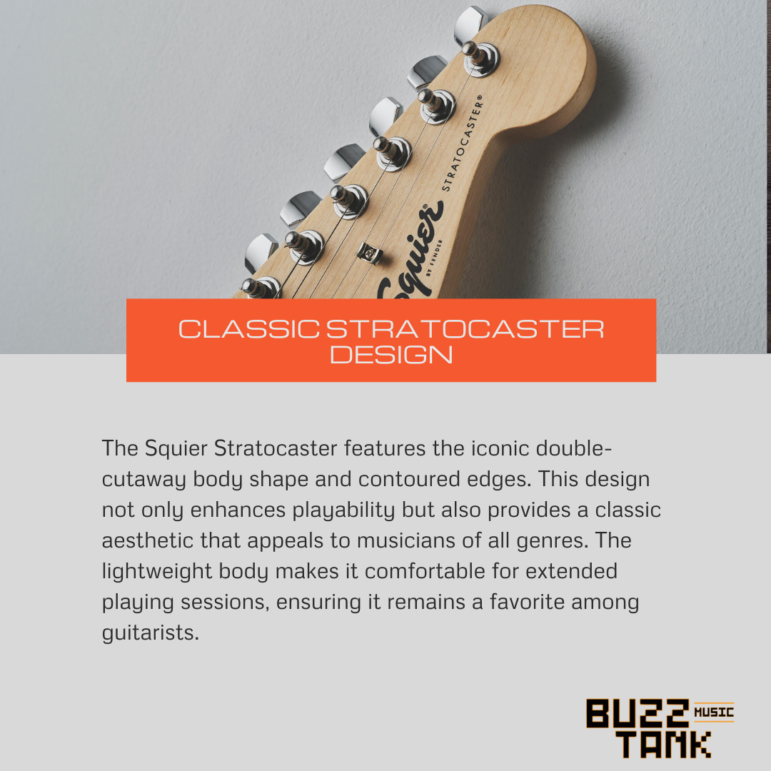 Squier Sonic Stratocaster Electric Guitar