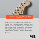 Squier Sonic Stratocaster Electric Guitar