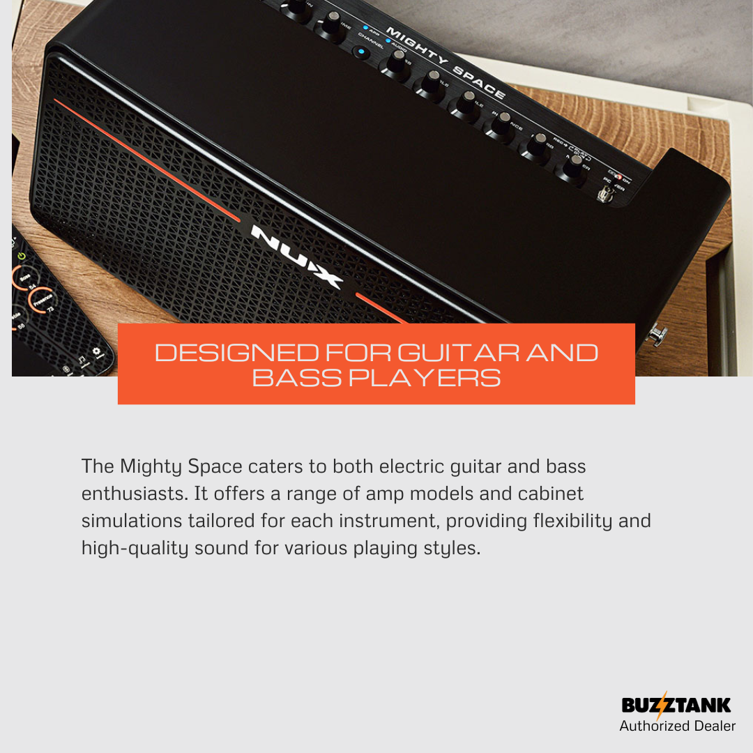 NUX MIGHTY SPACE Wireless Stereo Modeling Amplifier
