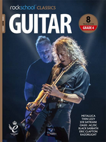 RSL Rockschool GUITAR for Electric Guitar (2018 & 2024) Debut to Grade 8