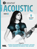 RSL Rockschool ACOUSTIC for Acoustic Guitar (2019 & 2026) Debut to Grade 8