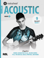 RSL Rockschool ACOUSTIC for Acoustic Guitar (2019 & 2026) Debut to Grade 8