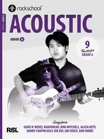 RSL Rockschool ACOUSTIC for Acoustic Guitar (2019 & 2026) Debut to Grade 8