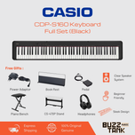 Casio CDP-S160 88-Key Digital Piano - Black or Red , Portable/Full Set/EDU Set