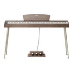 Donner DHP-100 PRO Digital Piano, Walnut, Wood or Beige - 88-Key, Velocity Sensitive, Immersive Sound, Elegant