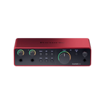 Focusrite Scarlett 2i2, Solo (4th Gen) USB Audio Interface, Studio pack