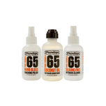 Jim Dunlop Pure Formula Intense Cleaner 6644 / 6604 Nano Gloss Finishing Polish/ 6634 Coconut Oil Fretboard Conditioner