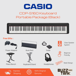 Casio CDP-S160 88-Key Digital Piano - Black or Red , Portable/Full Set/EDU Set