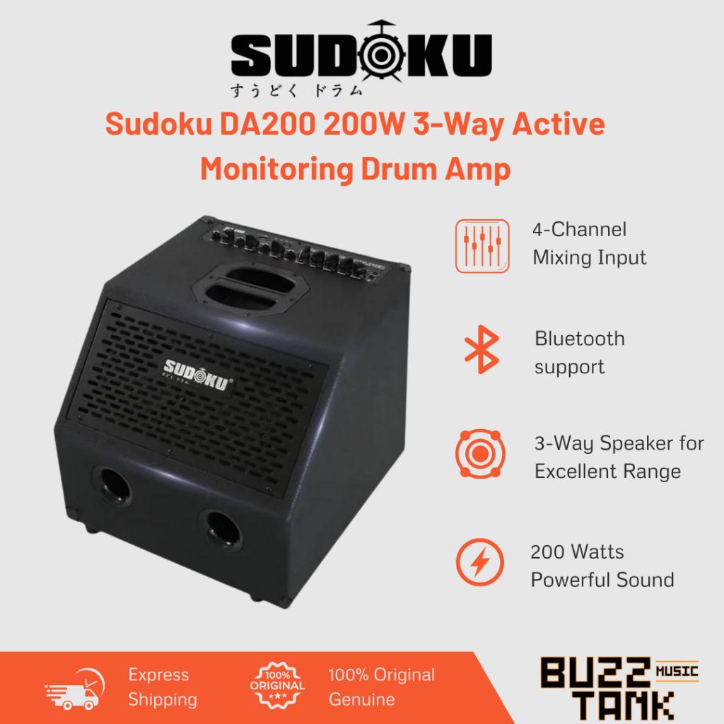 Sudoku DA200 200W 3-Way Active Monitoring Drum Amp