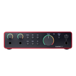 Focusrite Scarlett 2i2, Solo (4th Gen) USB Audio Interface, Studio pack