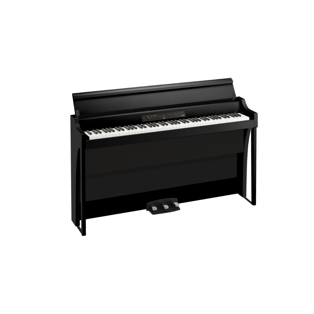 Korg G1 Air Digital Piano with FREE Keyboard Bench and Adapter - Black (G1AIR G-1)