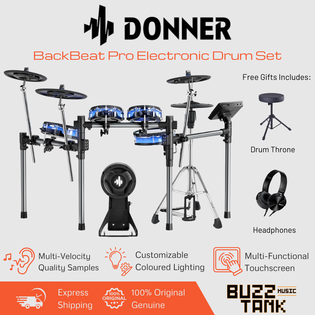 Donner BackBeat Pro Electronic Drum Set