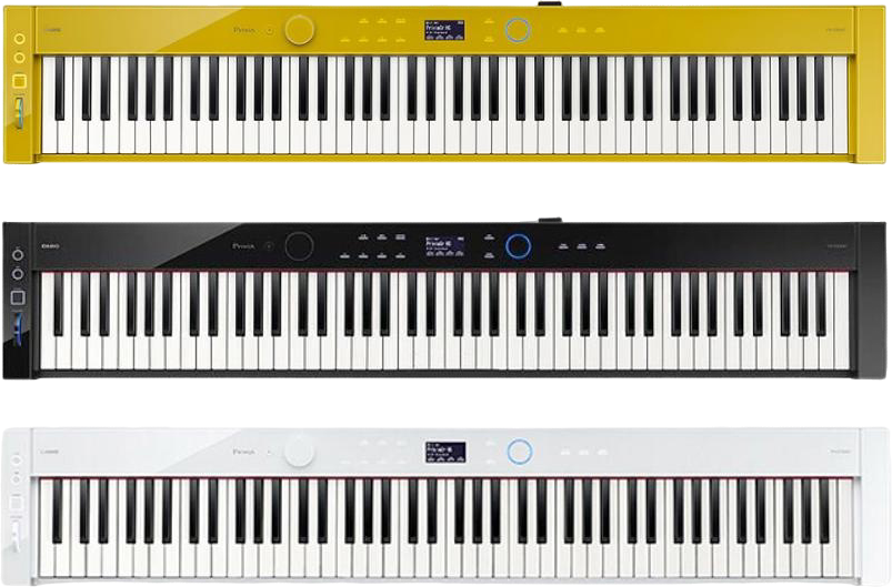 Casio PX-S7000 88-Key Digital Piano Keyboard Full Set