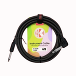 Kirlin Cable IC-241 IC-242 Instrument Cable For Electric Acoustic Bass Guitar Speaker Amp Keyboard Drum Amplifier -Black