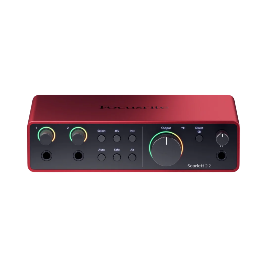 Focusrite Scarlett Solo & Studio Pack (3rd Generation) USB Audio Interface