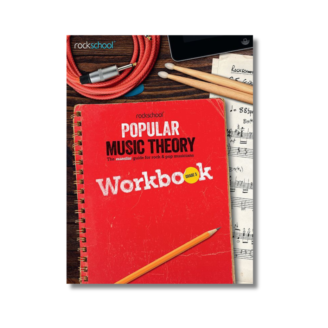 RSL Rockschool Popular Music Theory Workbook Debut Grade 1-8