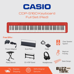 Casio CDP-S160 88-Key Digital Piano - Black or Red , Portable/Full Set/EDU Set
