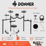 Donner Pocket Electronic Drum Set