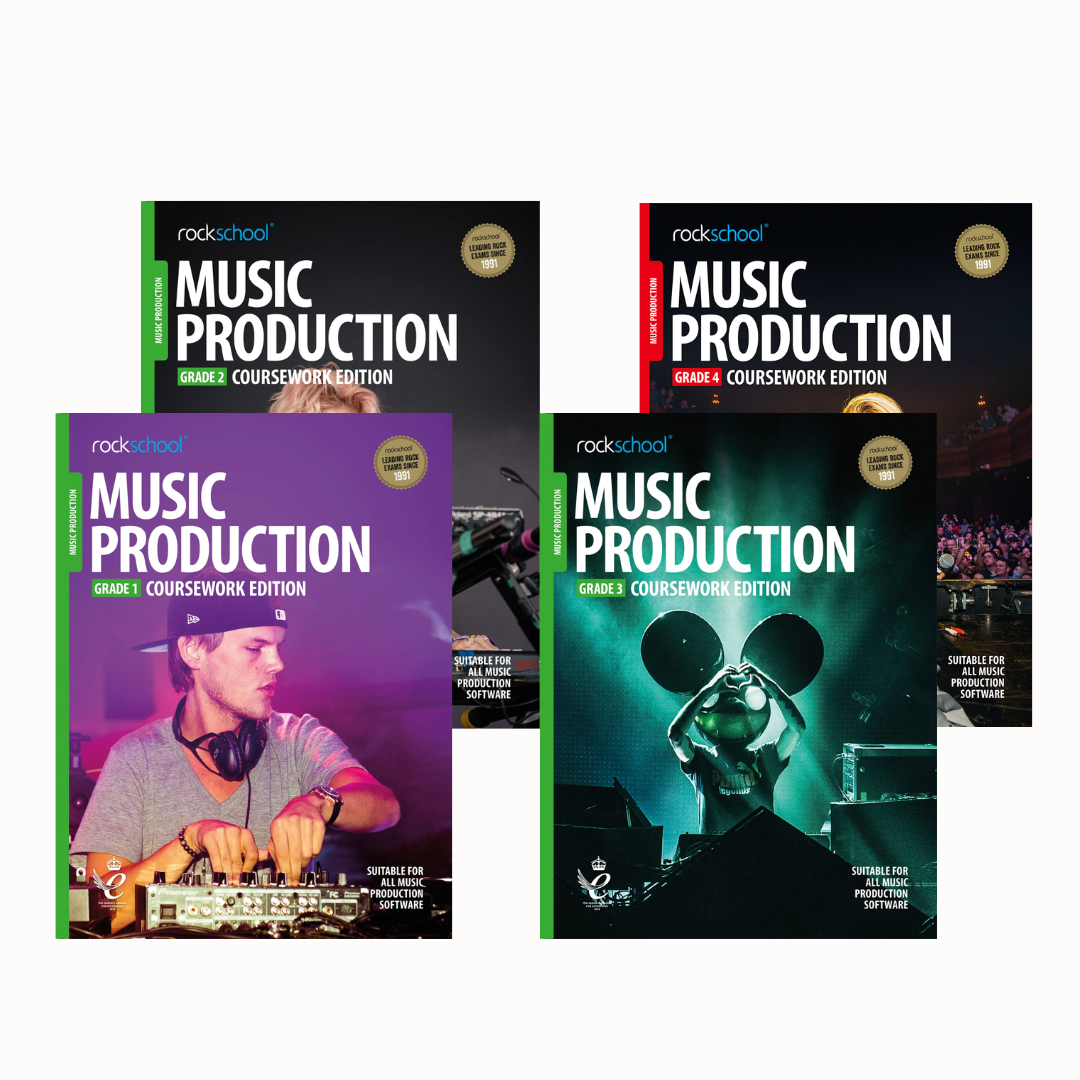 RSL Rockschool MUSIC PRODUCTION (Course Work Edition) (2018 - 2024) Grade 1-8