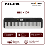 Nux NEK-100 61 Keys Portable Digital Electronic Keyboard (NEK100)