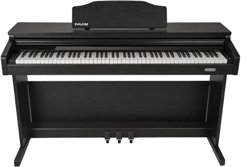 NUX WK-520 88 Key Digital Piano Weighted Keys Rythm Smart Apps Bluetooth Pianos (WK520 WK 520)
