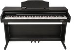 NUX WK-520 88 Key Digital Piano Weighted Keys Rythm Smart Apps Bluetooth Pianos (WK520 WK 520)