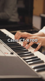 Casio CT-X700 Casiotone 61-Key Portable Keyboard, Black