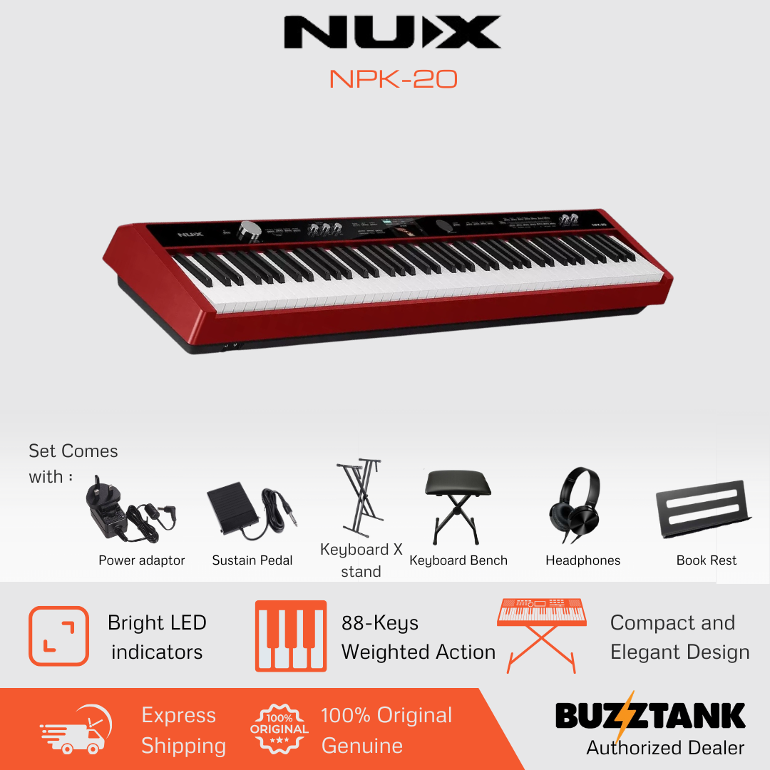 NUX NPK-20 88-Key Digital Piano