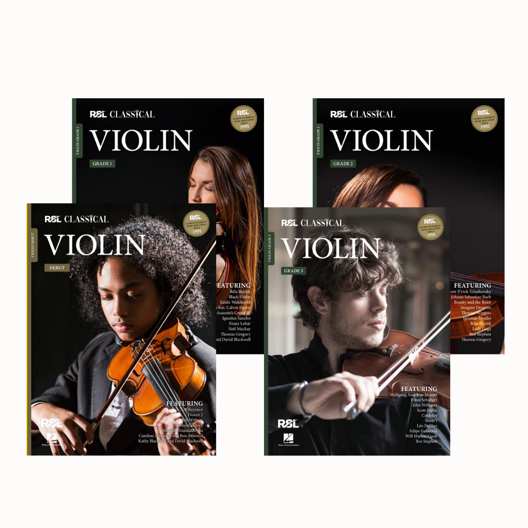 RSL Rockschool Classical Violin (2021 - 2027) Debut Grade 1-8