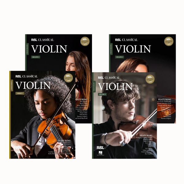RSL Rockschool Classical Violin (2021 - 2027) Debut Grade 1-8